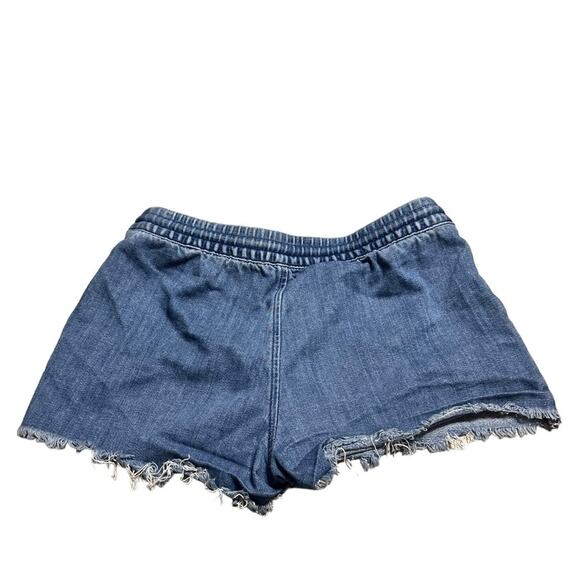 Aerie Pull on Drawstring Denim Shorts size XS - Picture 2 of 6